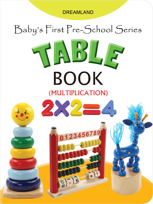 Baby's First Pre-School Series - Table Book