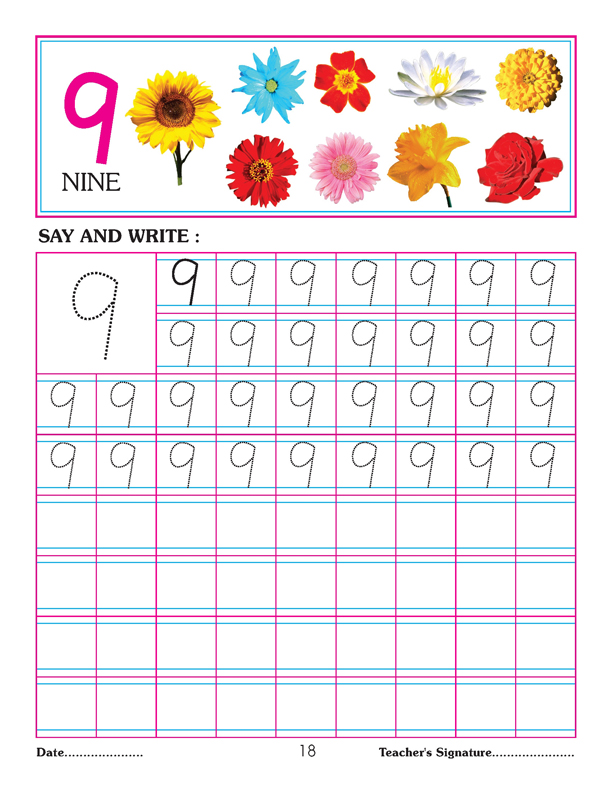 Number Writing Book 1-50 - Image 3
