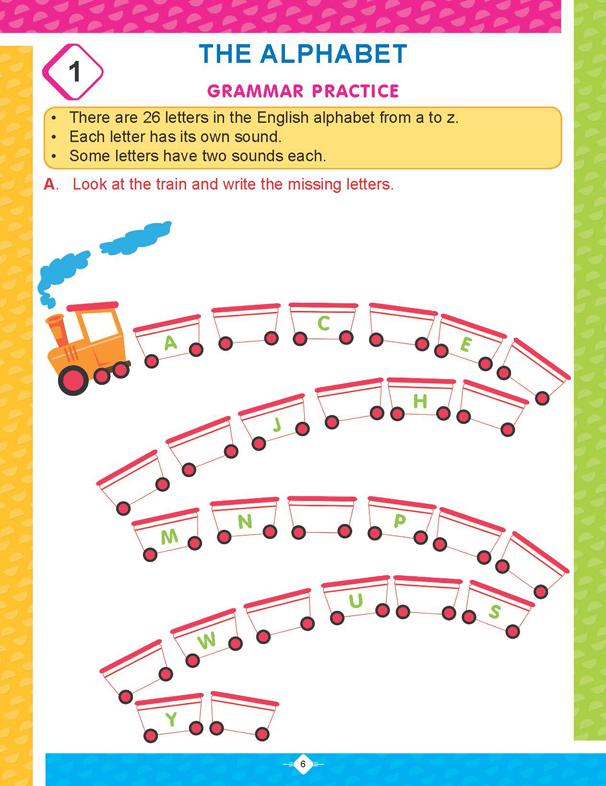 Graded English Grammar Practice Book - 1 - Image 2