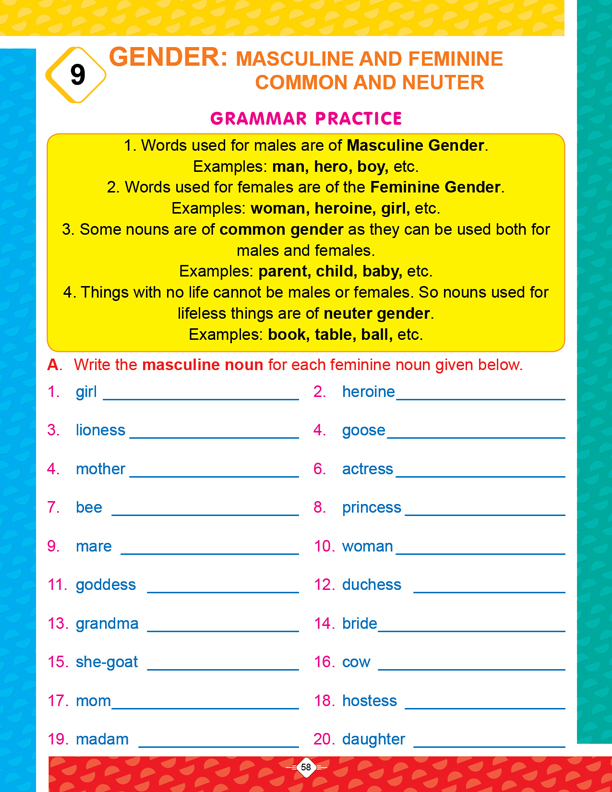Graded English Grammar Practice Book - 3 - Image 4