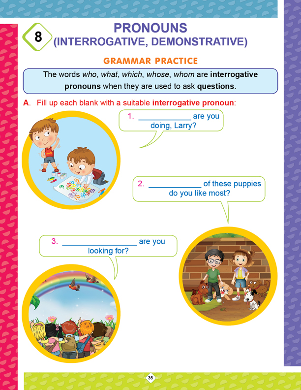 Graded English Grammar Practice Book - 4 - Image 3