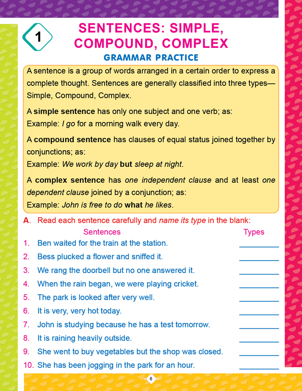 Graded English Grammar Practice Book - 7 - Image 4