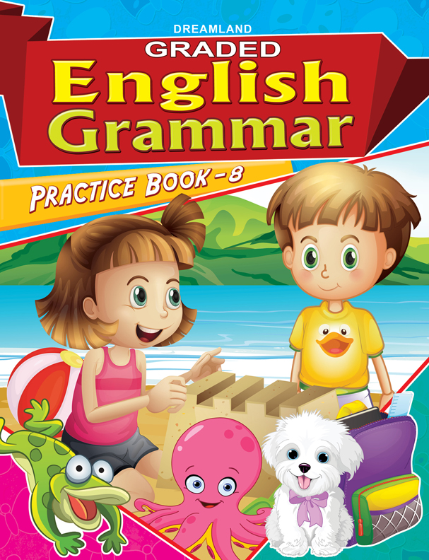 Graded English Grammar Practice Book - 8