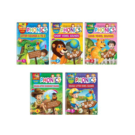 Learn With Phonics Book - Pack (5 Titles)