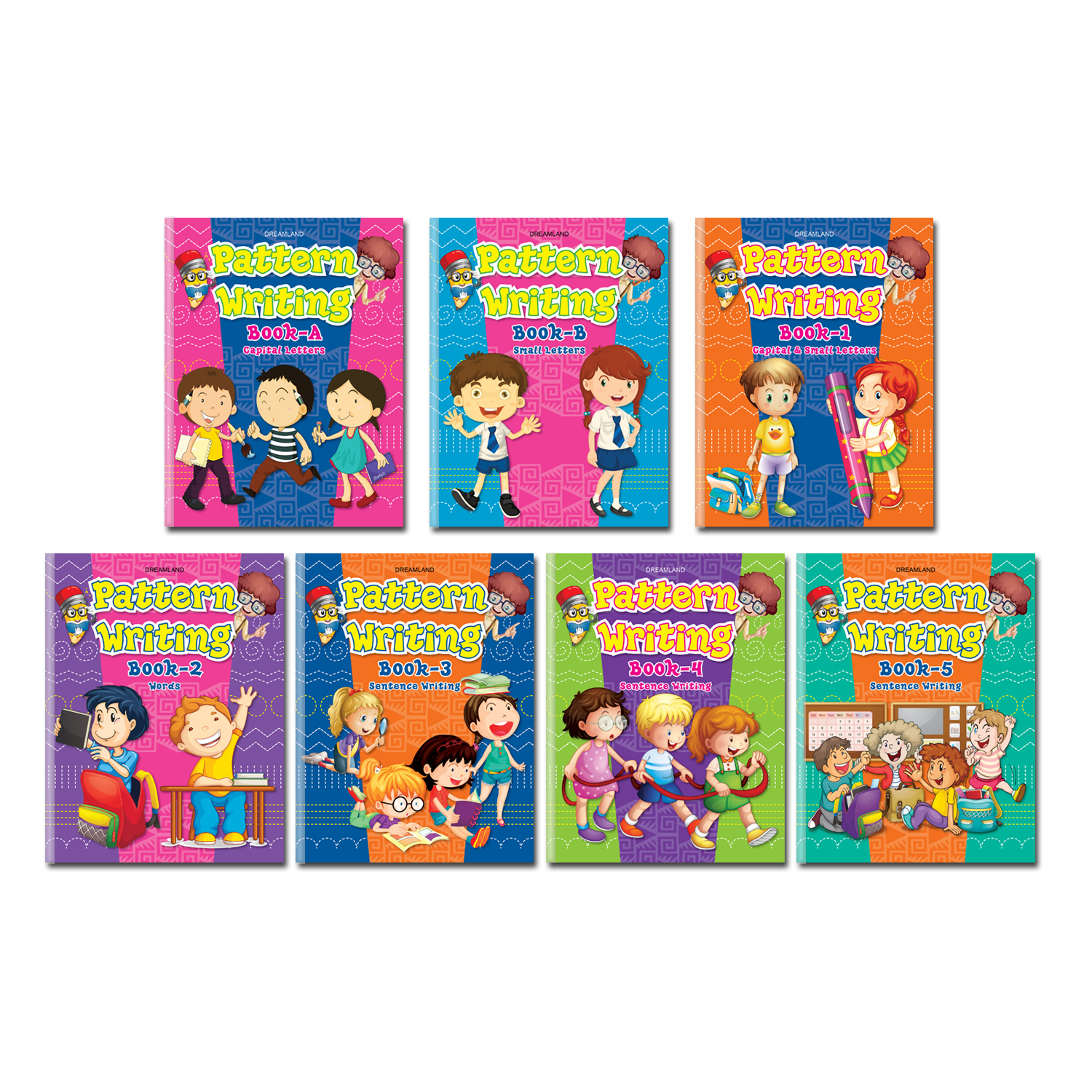 Pattern Writing Books- Pack (7 Titles)