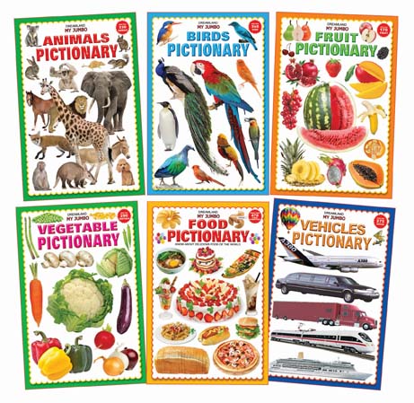 Jumbo Pictionary Pack (6 Titles)