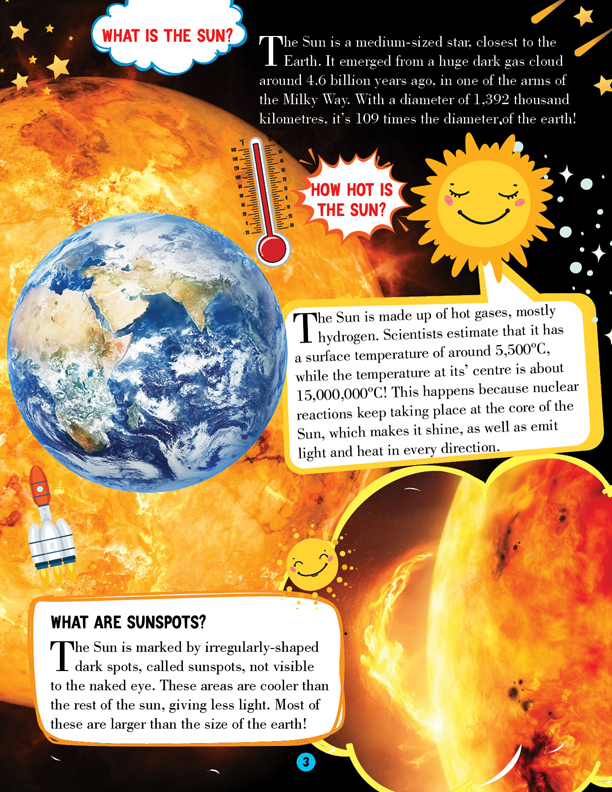 Space and Solar System Encyclopedia for Children Age 5 - 15 Years- All About Trivia Questions and Answers - Image 5