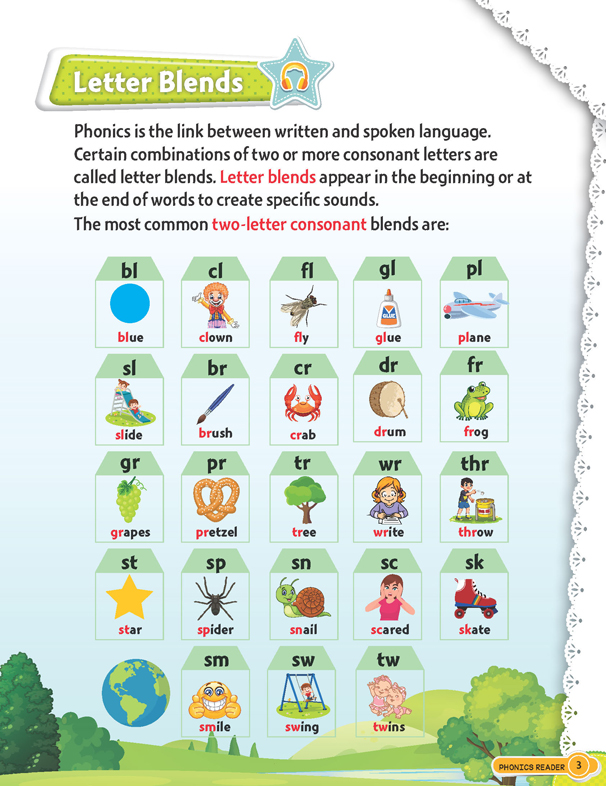 Phonics Reader - 4 (Blends and Combination Sounds) Age 7+ - Image 2