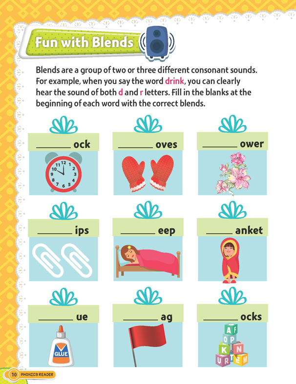 Phonics Reader - 4 (Blends and Combination Sounds) Age 7+ - Image 3