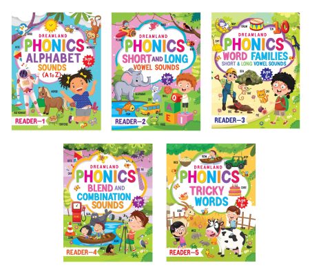 Phonics Reader 5 Books Pack